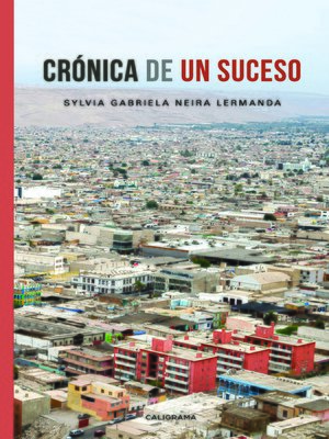 cover image of Crónica de un suceso